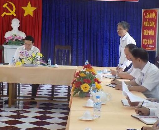 Bí thư Tỉnh ủy làm việc với Ban cán sự Đảng TAND tỉnh Tây Ninh 